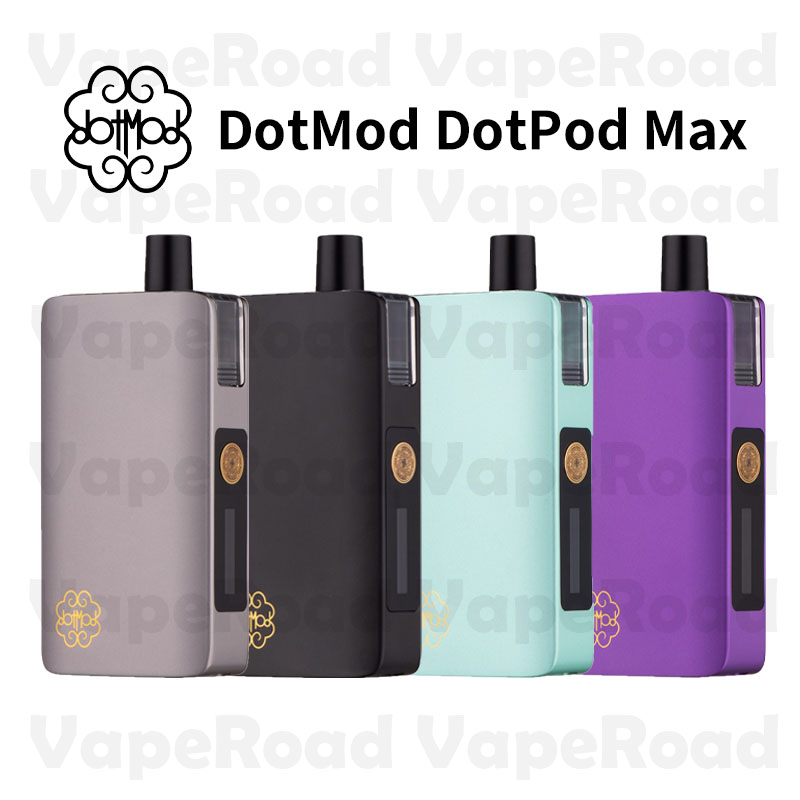 【DotMod 佩特里】 DotPod Max 全新上市 最高輸出60W 大小菸通吃 可換彈/換芯【主機-碳纖維】（原價：1950）